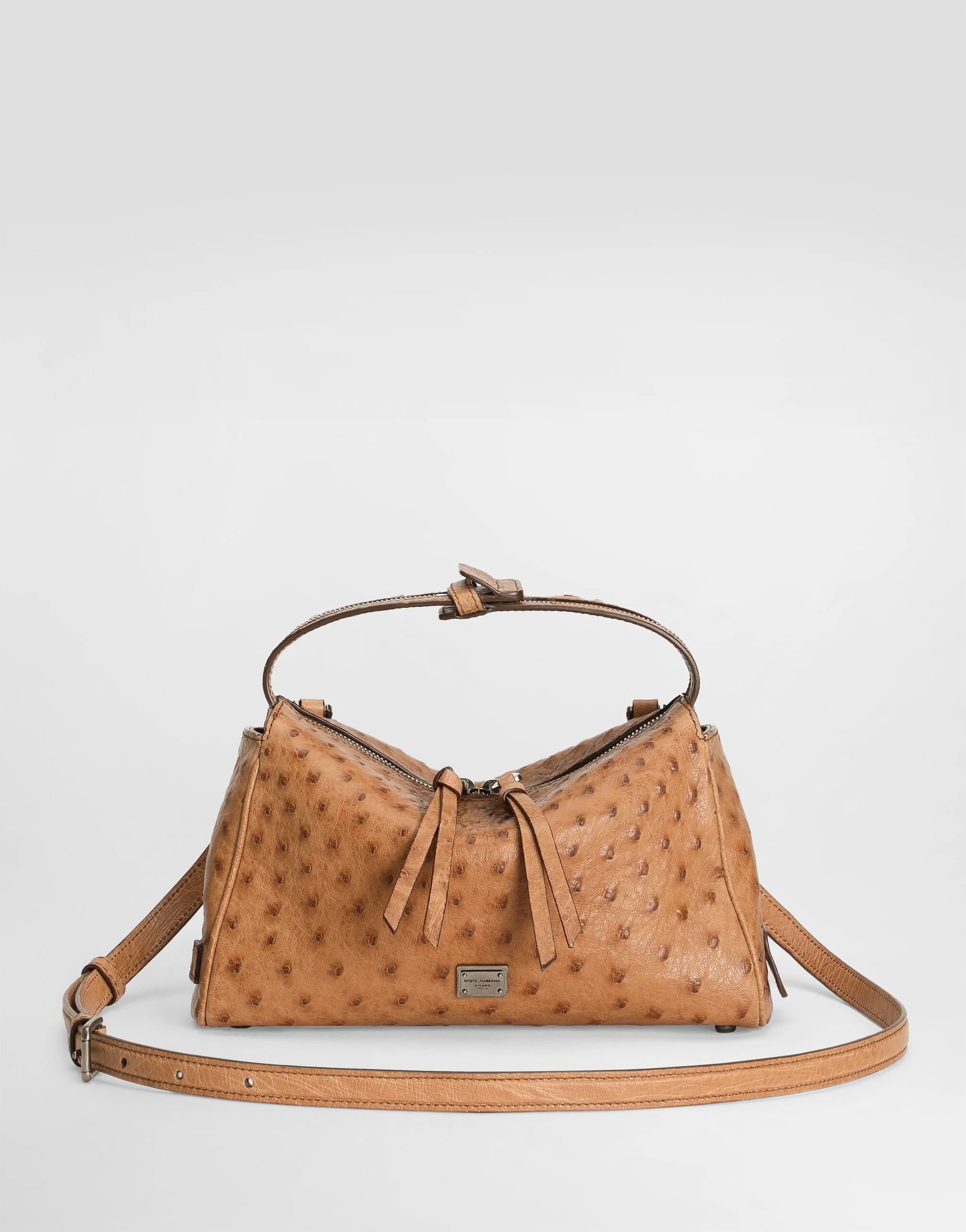 Vittoria ostrich leather bag - 1