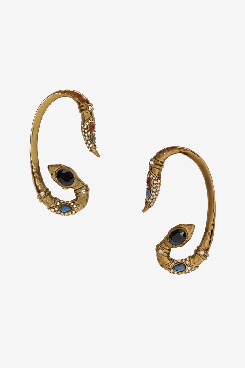Snake-Shaped Earrings 1