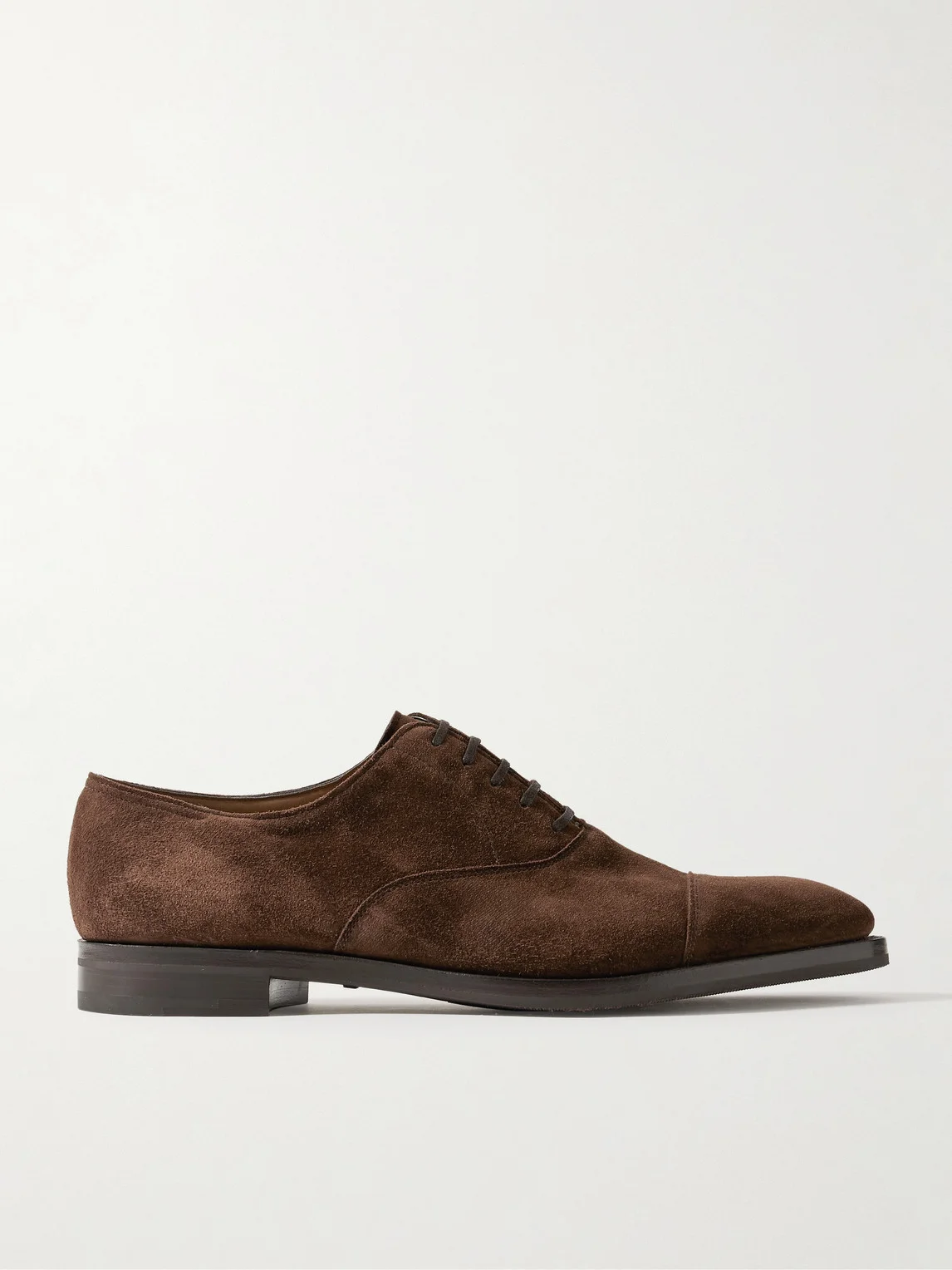 City II Cap-Toe Suede Oxford Shoes - 1