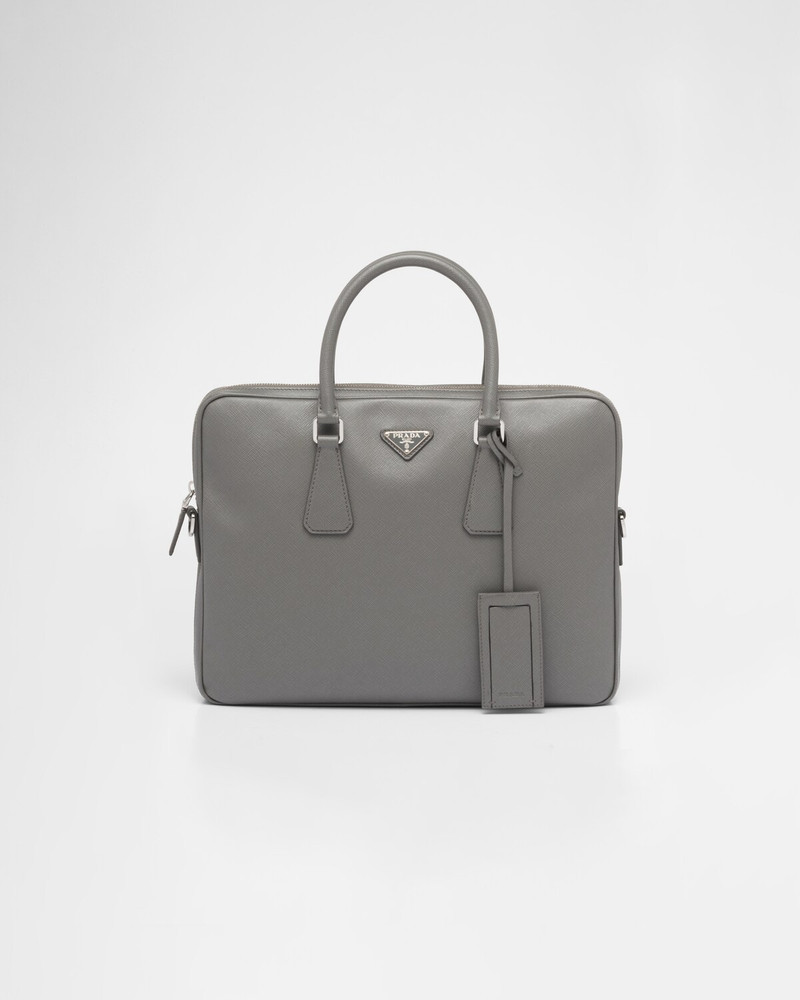 Saffiano Leather Work Bag 1