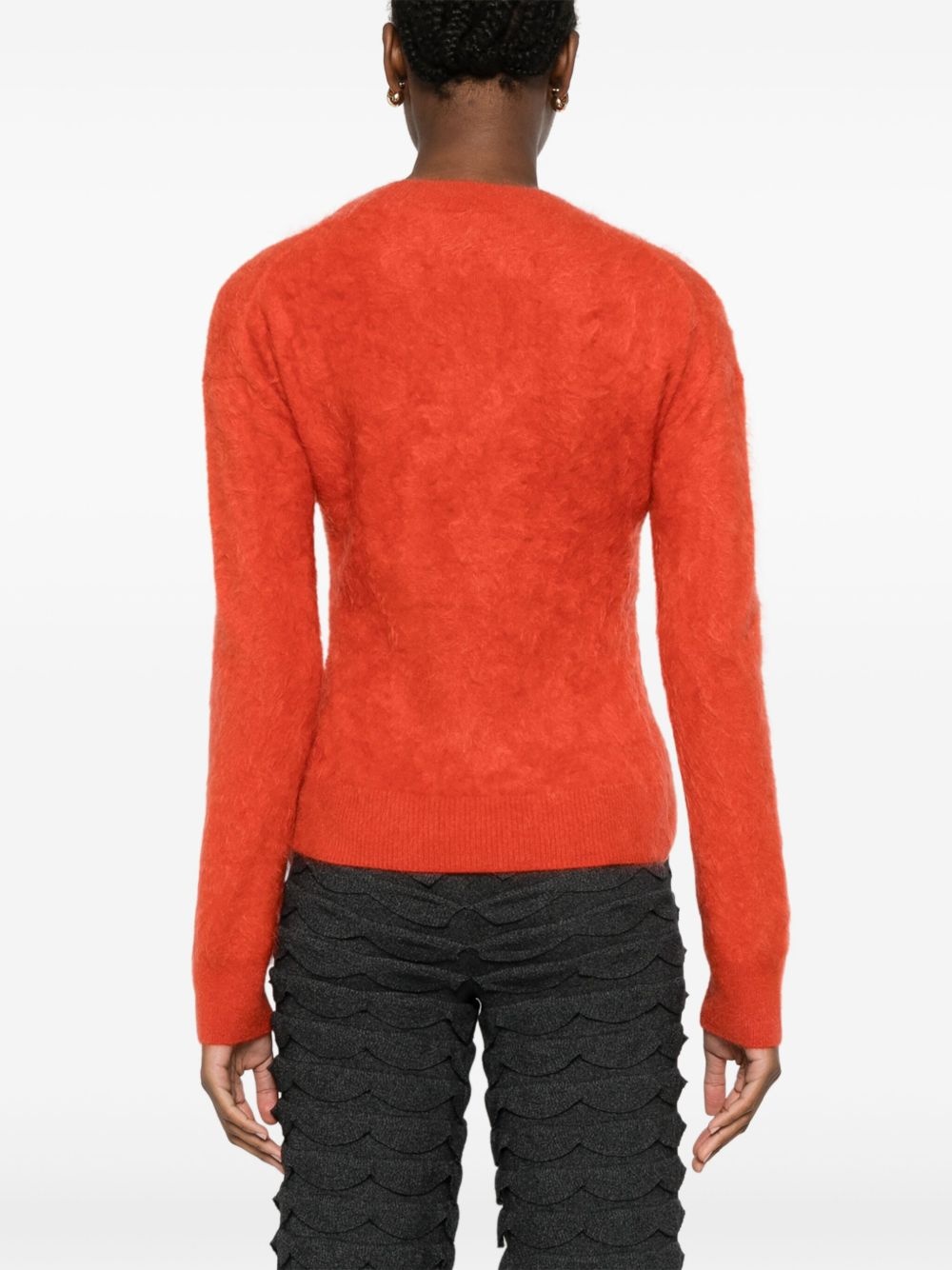 cut-out sweater - 4