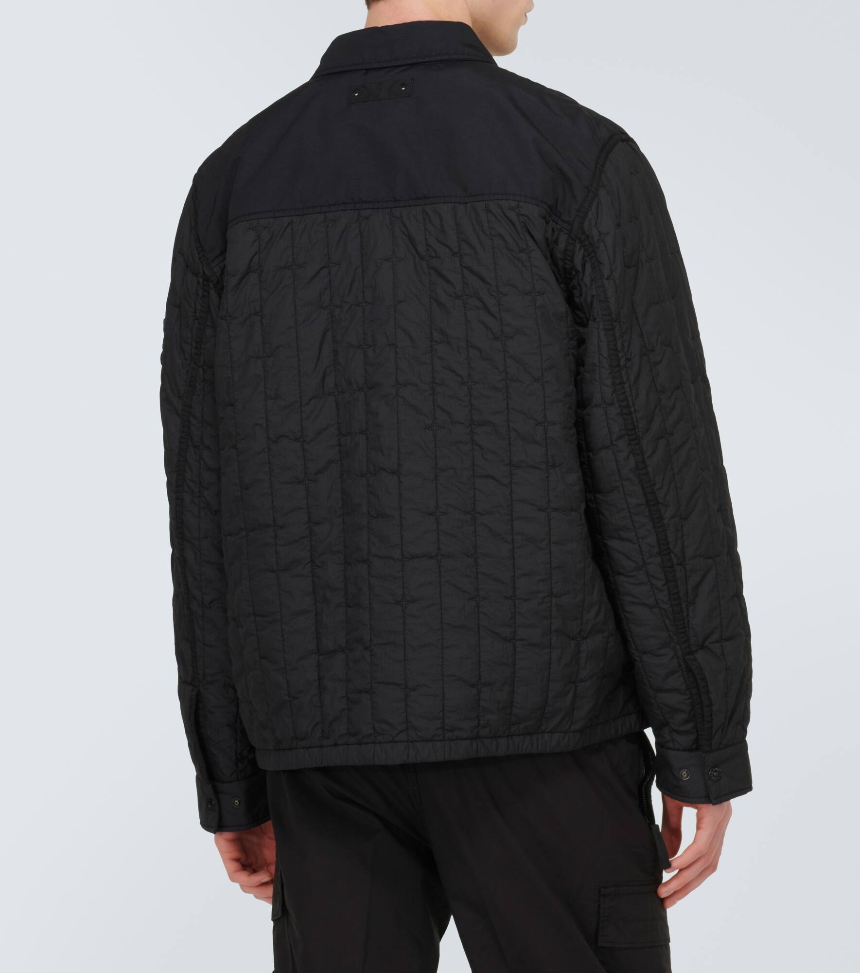 Quilted overshirt - 4