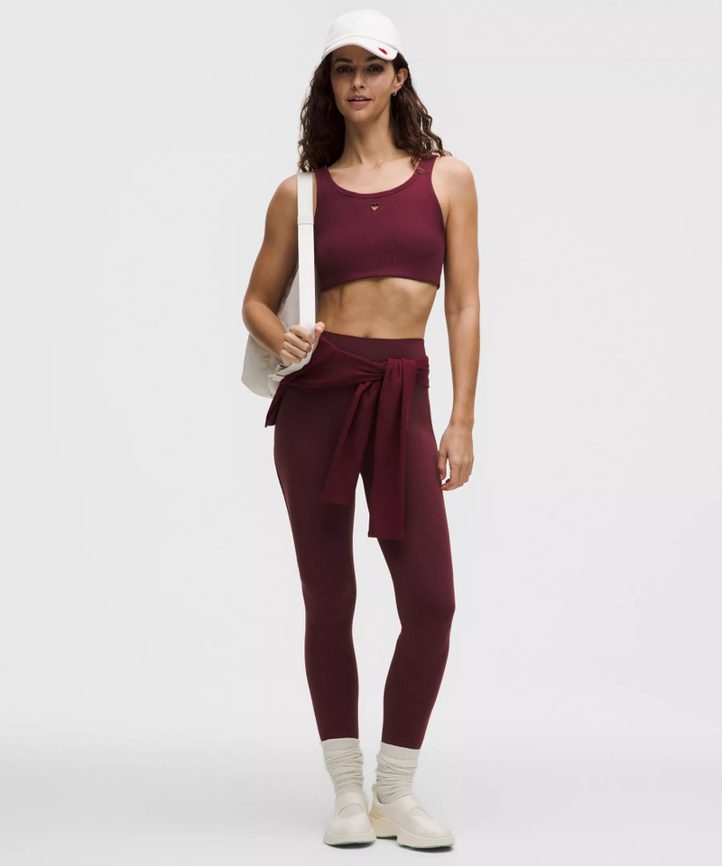 Nulu Ribbed Scoopneck Bra Light Support, B/C Cup *Heart 3
