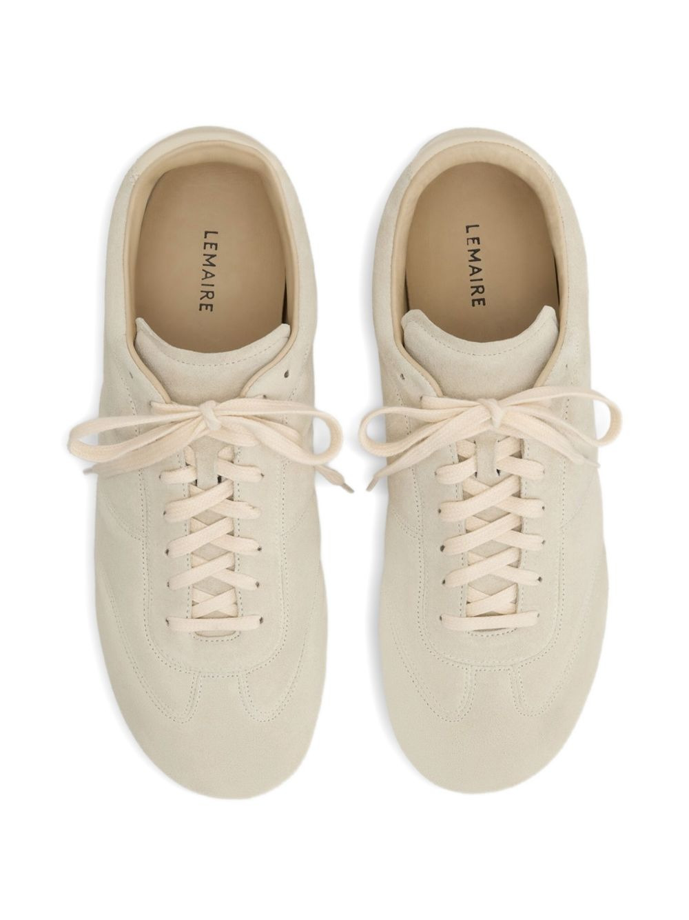 quilted suede sneakers - 3