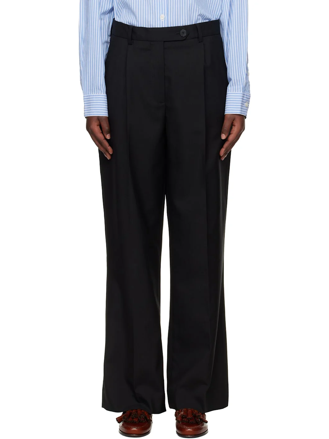 Black Primary Trousers - 1