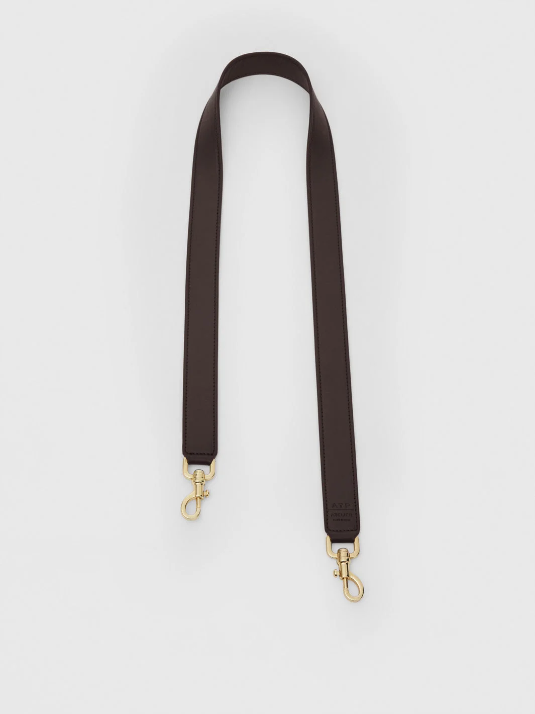 Galdo Walnut Leather Long shoulder strap - 1