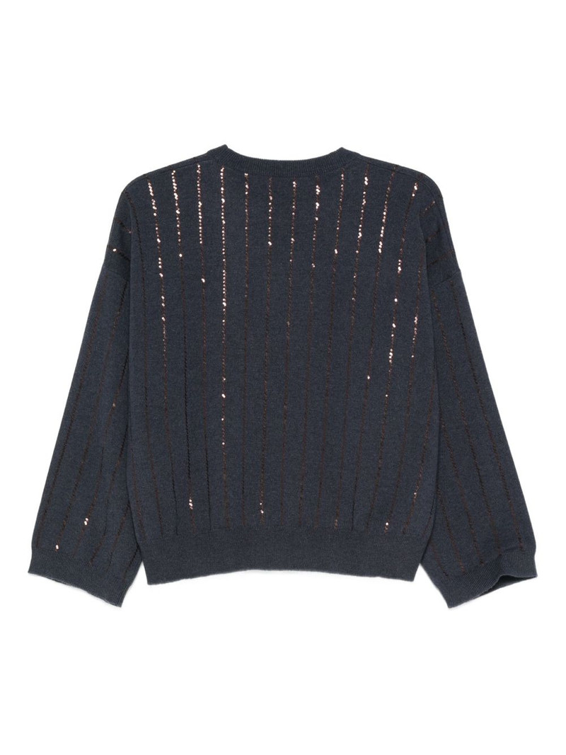 Brunello Cucinelli embellished sweater outlook
