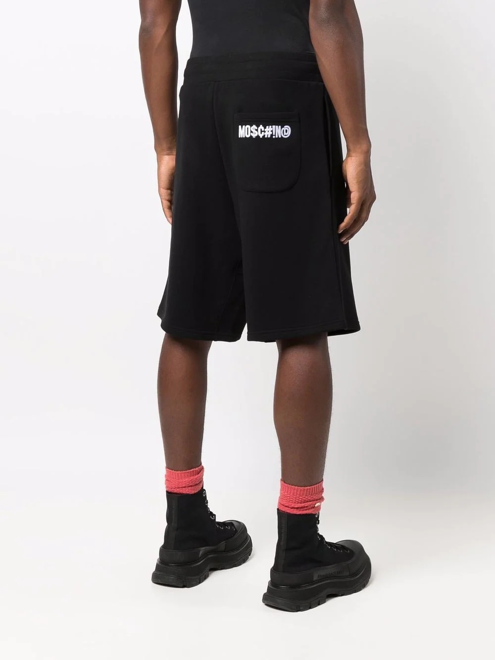 logo-plaque track shorts - 7
