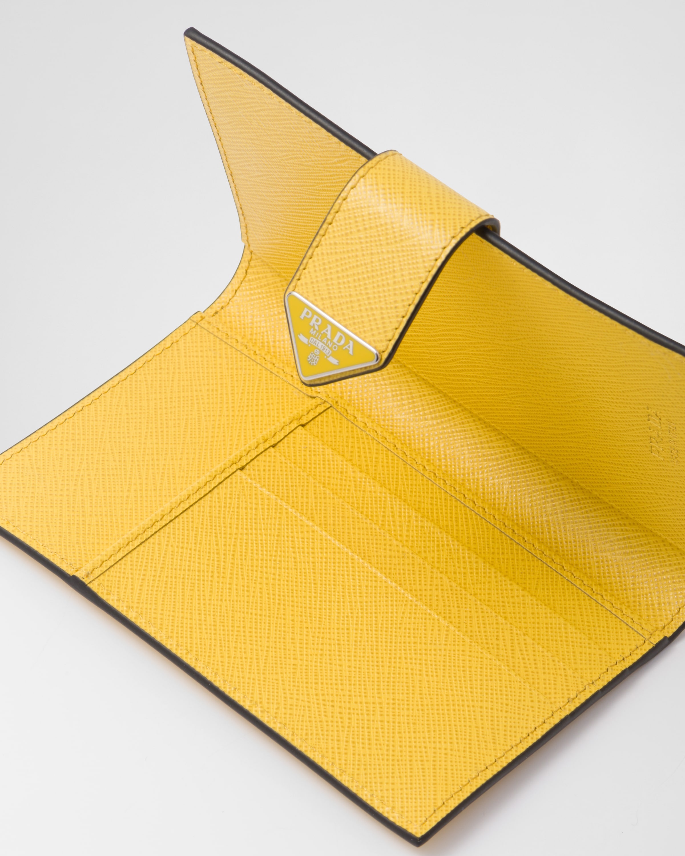 Saffiano and leather passport holder - 5