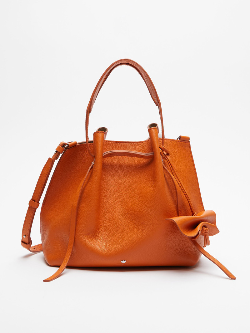 SAVIO Leather bucket bag 1