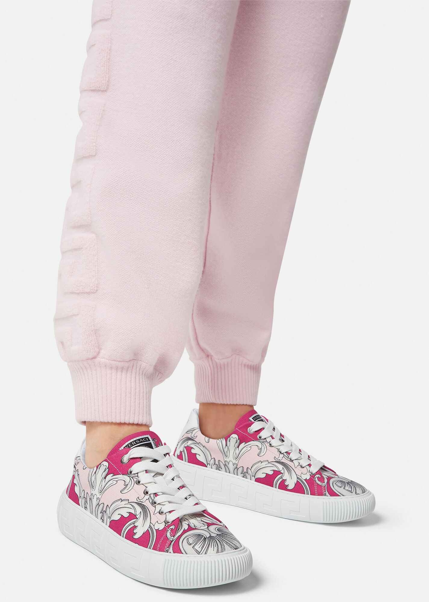 Silver Baroque Sneakers - 6
