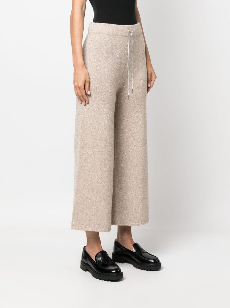 cropped knitted trousers 3