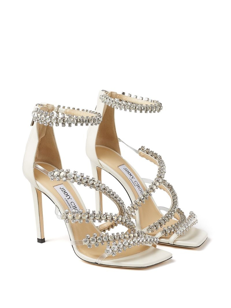 Josefine 100mm crystal-embellished sandals - 2