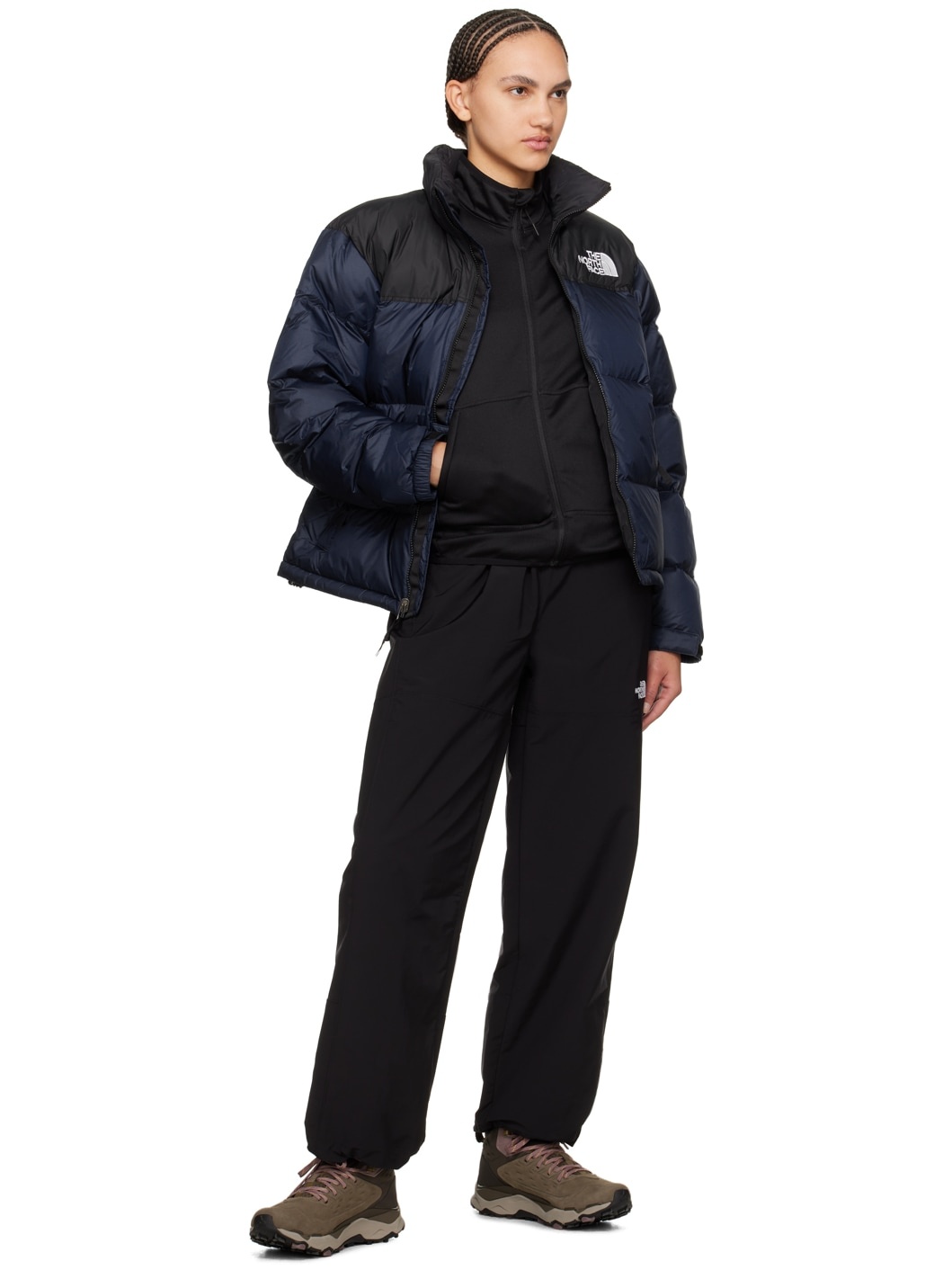 Navy & Black 1996 Retro Nuptse Down Jacket - 4