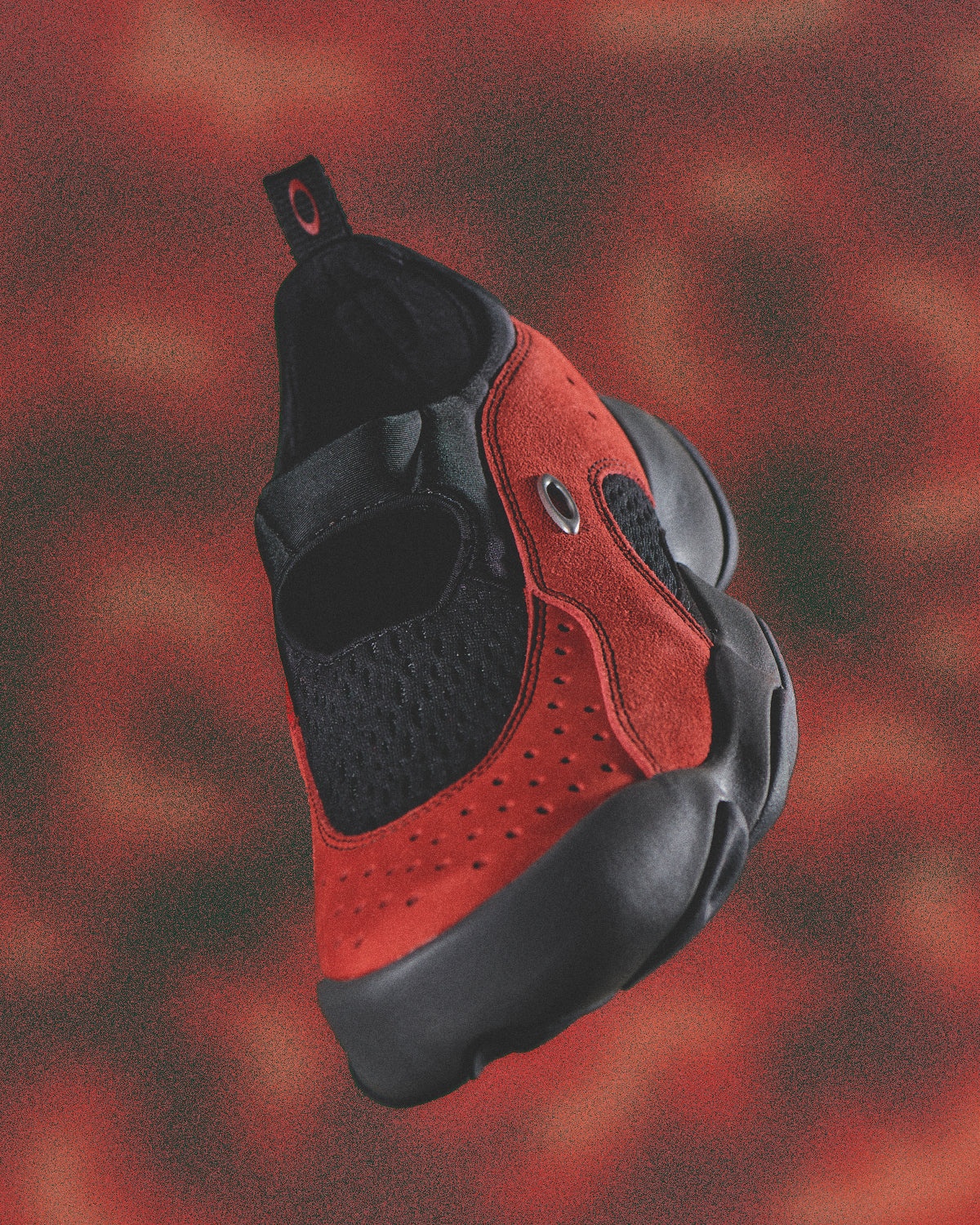 Oakley Factory Team Suede Flesh Sandal - Lava/Black - 9