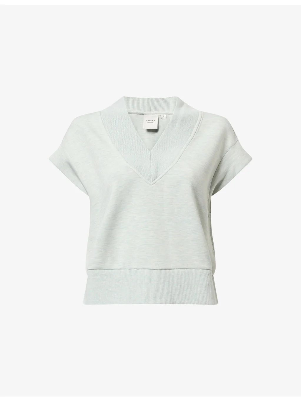 Gracee DoubleSoft® V-Neck Woven Top - 1