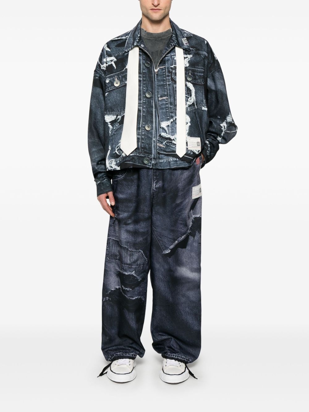 Trompe l'oeil jacket - 2