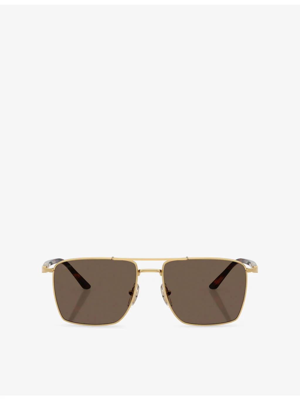 PO1031S Square-Frame Tortoiseshell Metal Sunglasses - 1