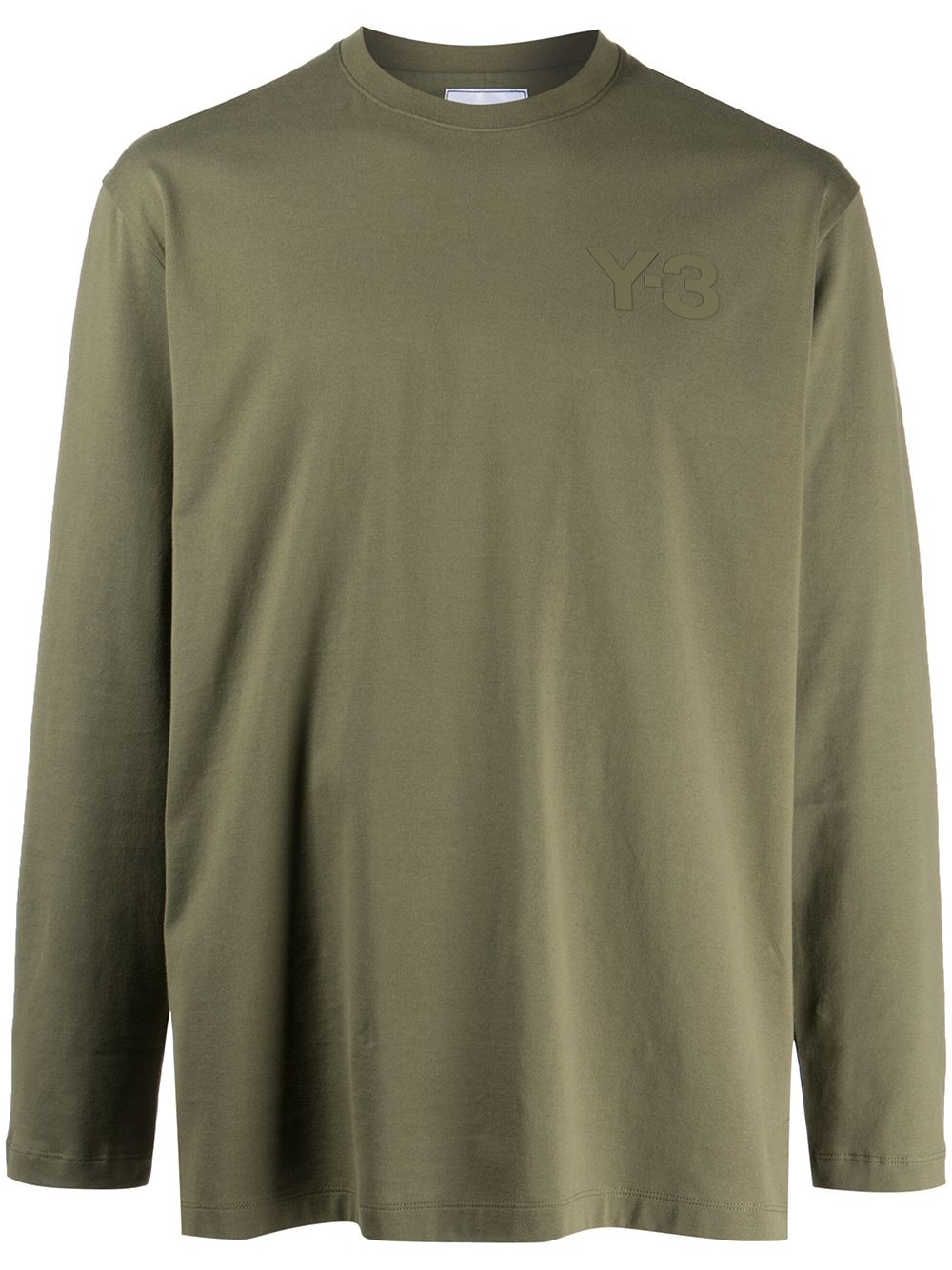 round-neck long-sleeve T-shirt - 1