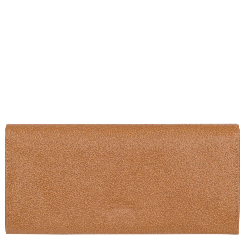 Longchamp Le Foulonné Long continental wallet outlook