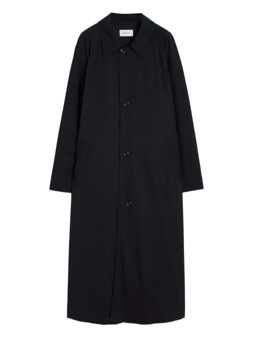 cotton trench coat - 1