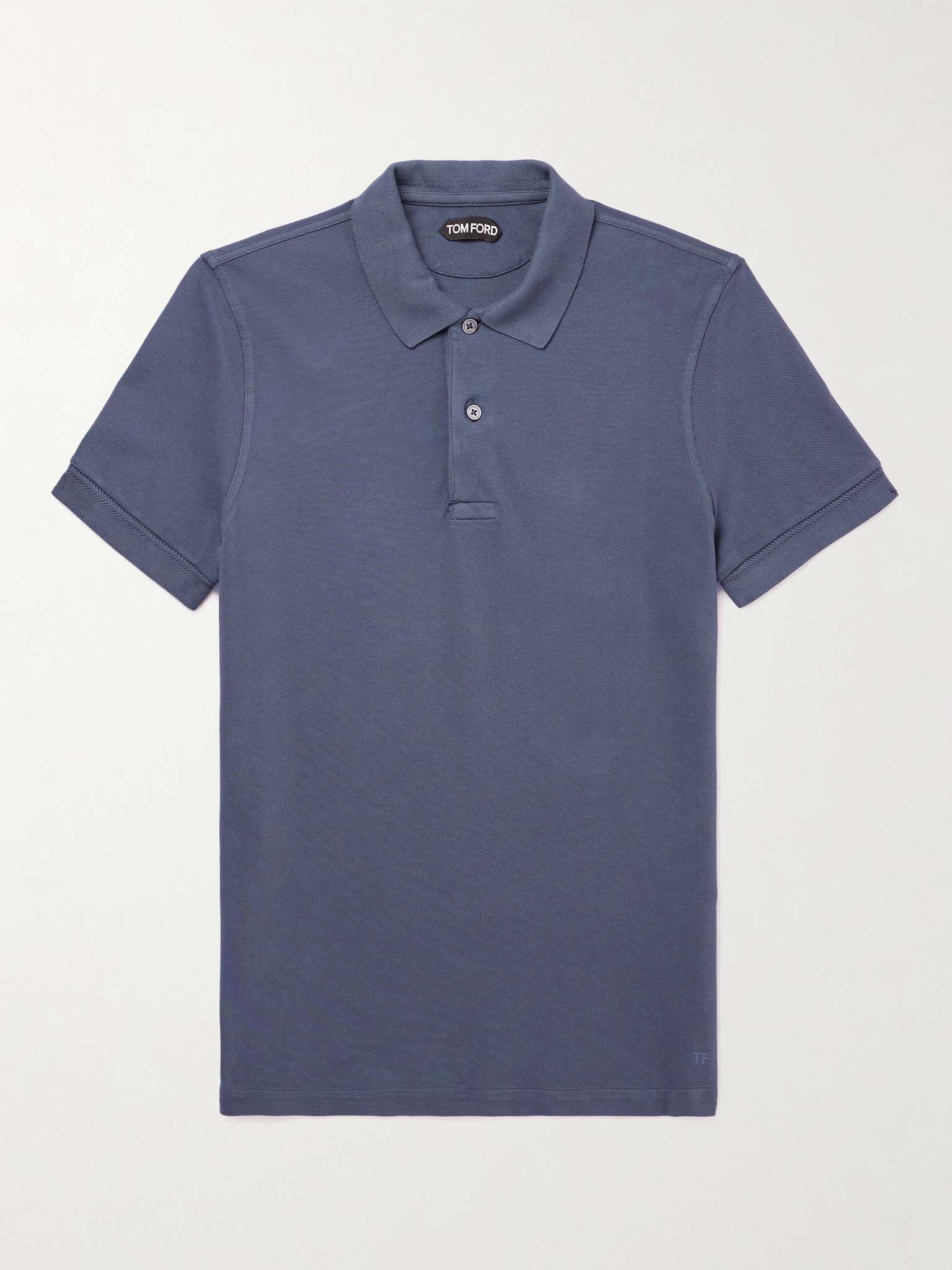 Cotton-Piqué Polo Shirt - 1