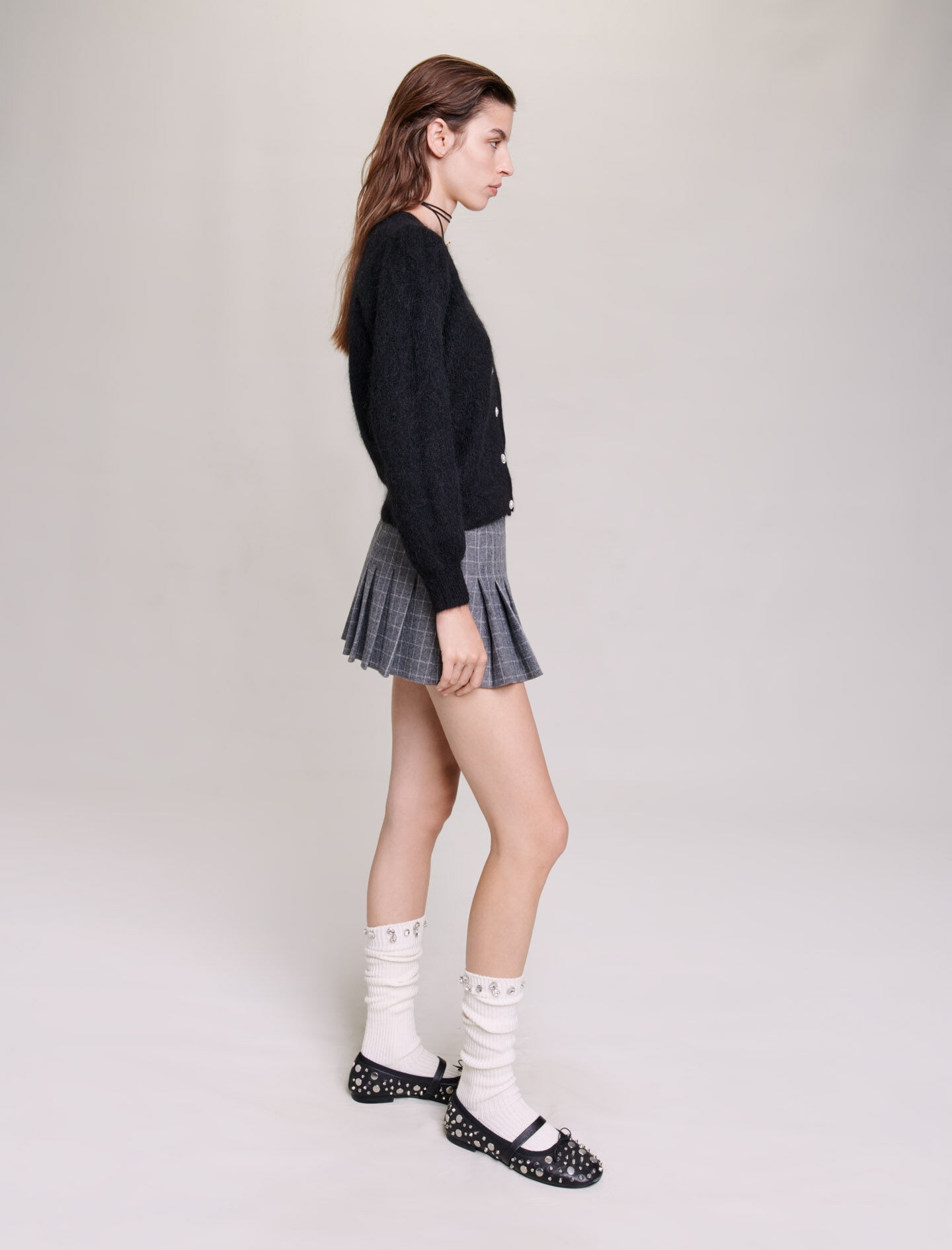 Wool and mohair cardigan - 4