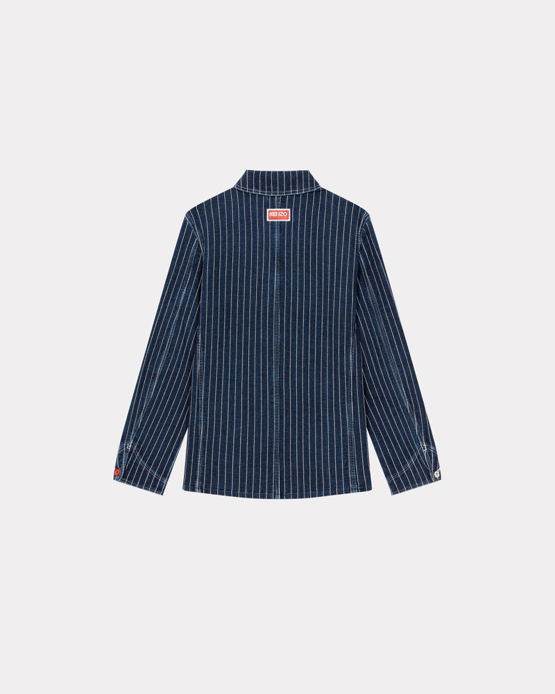 KENZO Straight denim workwear jacket outlook