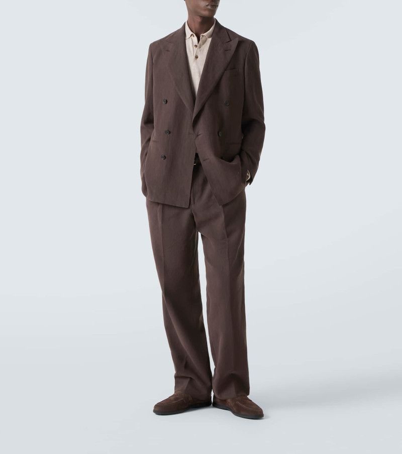 Tod's Suede penny loafers outlook