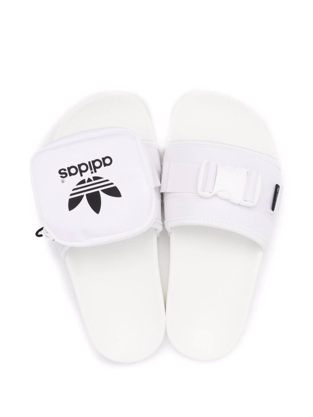 Adilette logo-strap slides - 4