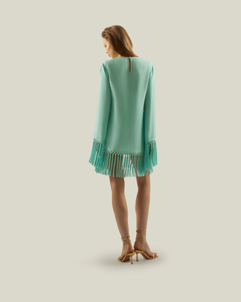 Claudia Dress in Acqua 3