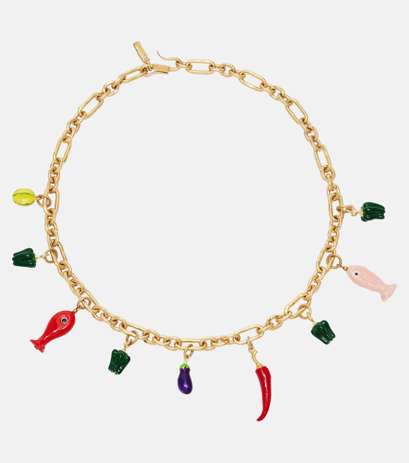Charm chain necklace 1