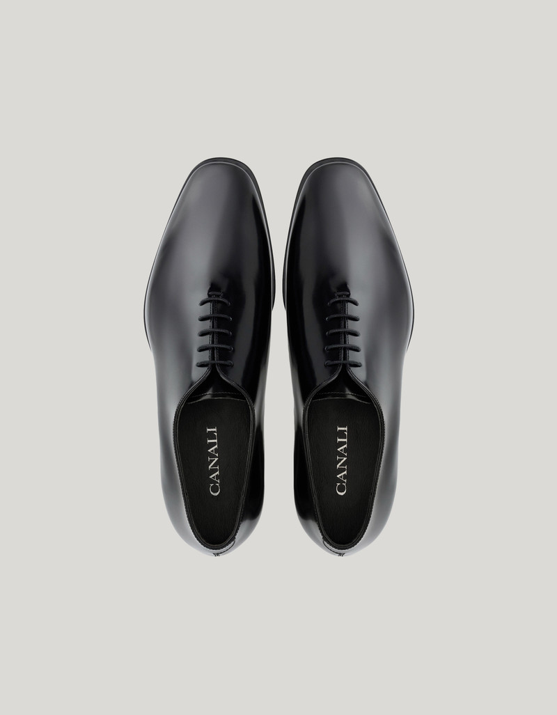 OXFORD IN BLACK BRUSHED CALFSKIN 4