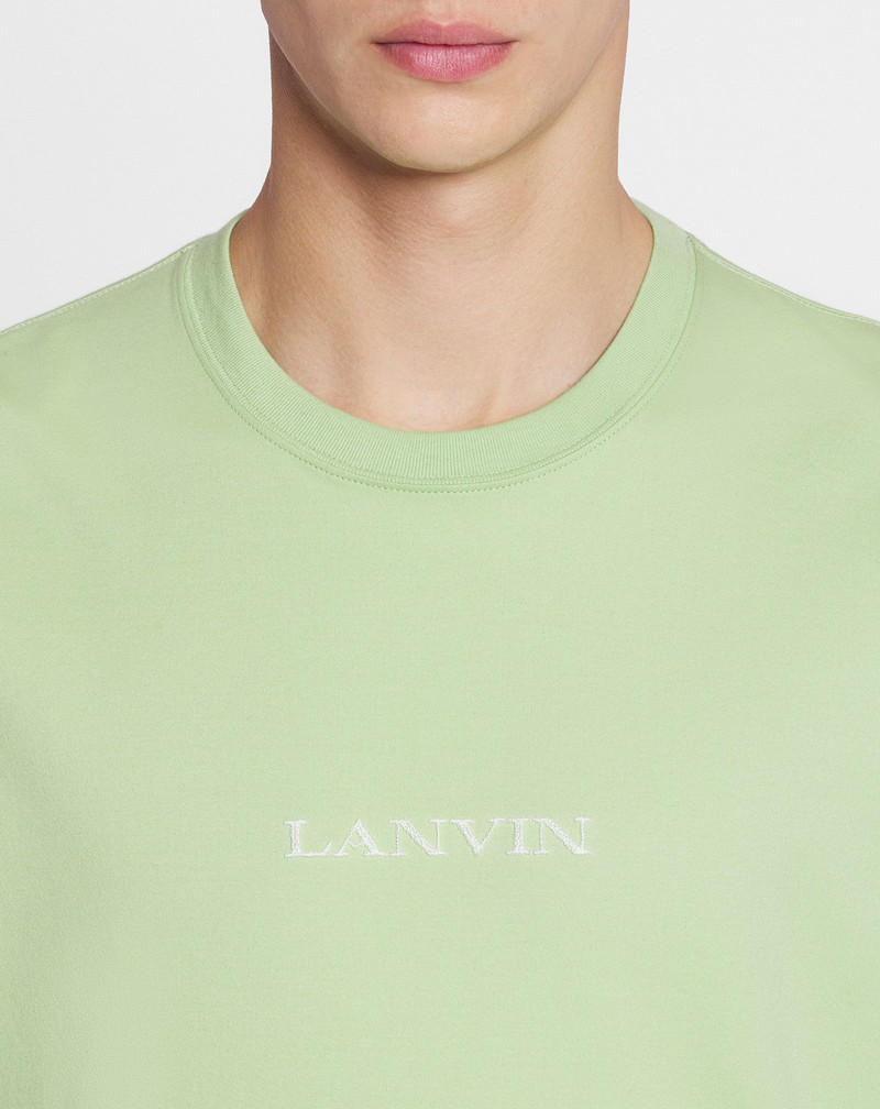 Lanvin LANVIN EMBROIDERED STRAIGHT FIT T-SHIRT outlook