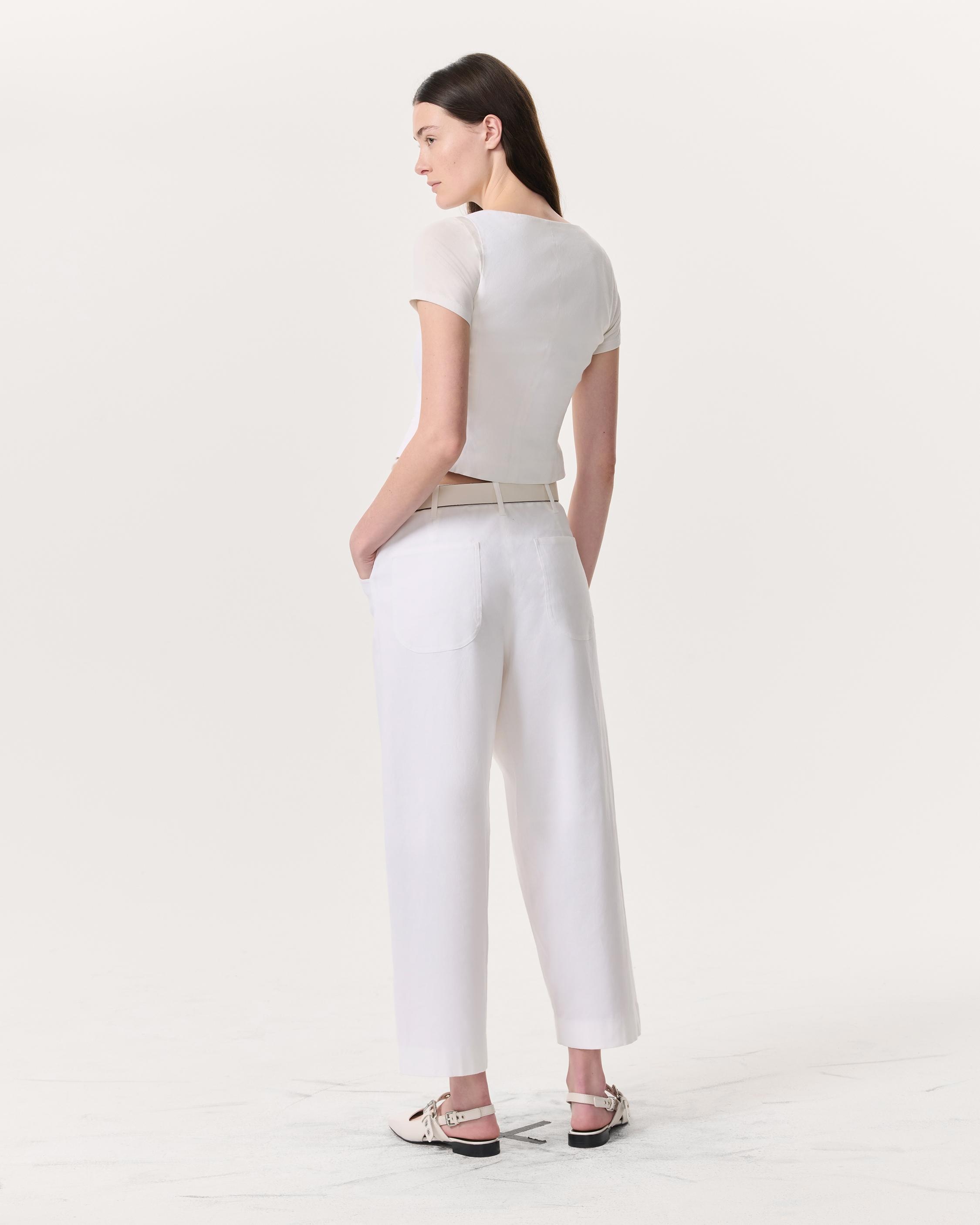 Mariana Linen-Blend Vest - 5