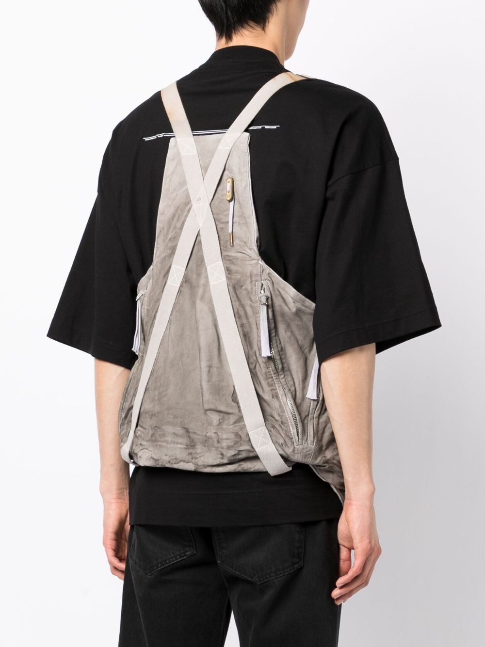 sliding-buckle fastening vest - 4