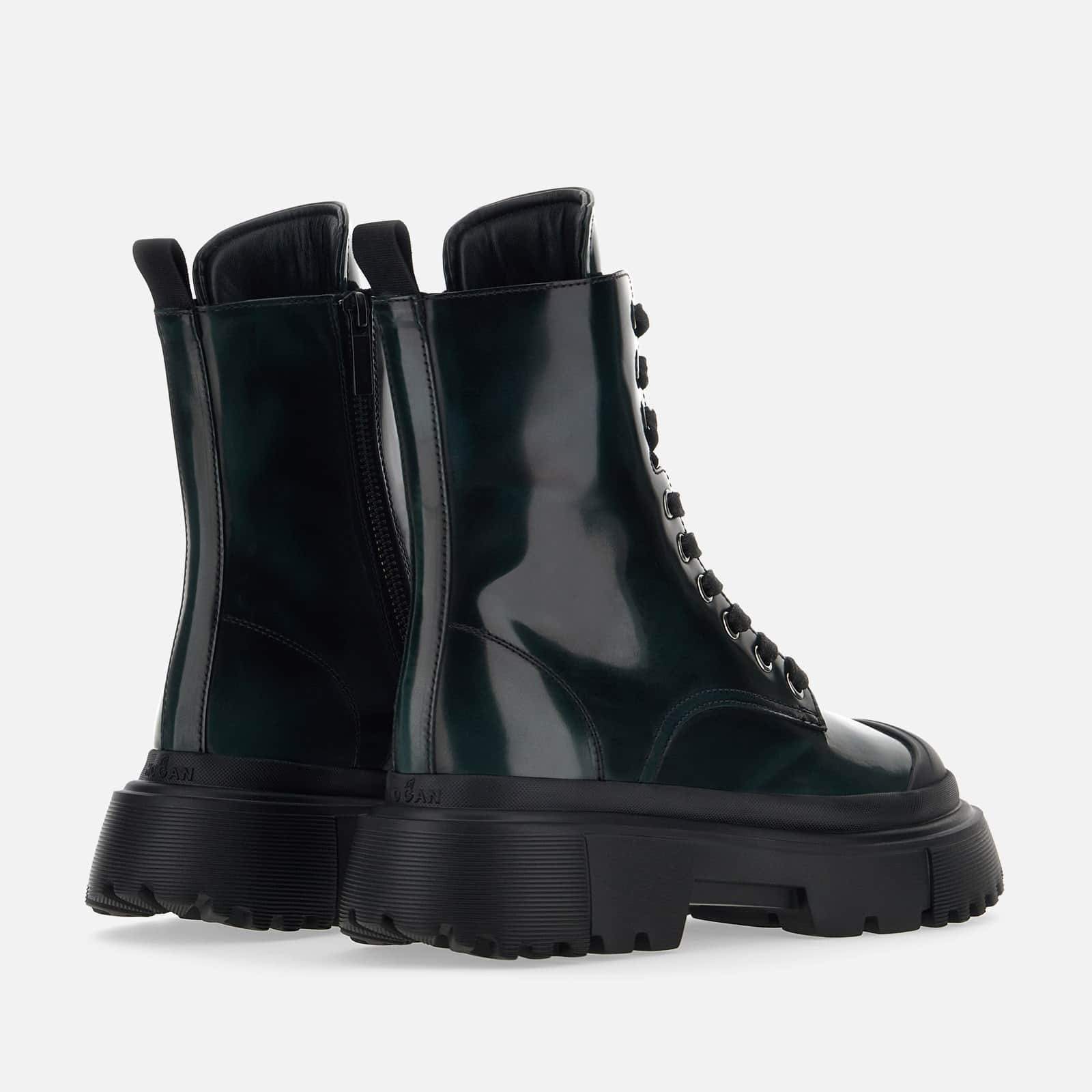 Combat Boots Hogan H619 Green - 3