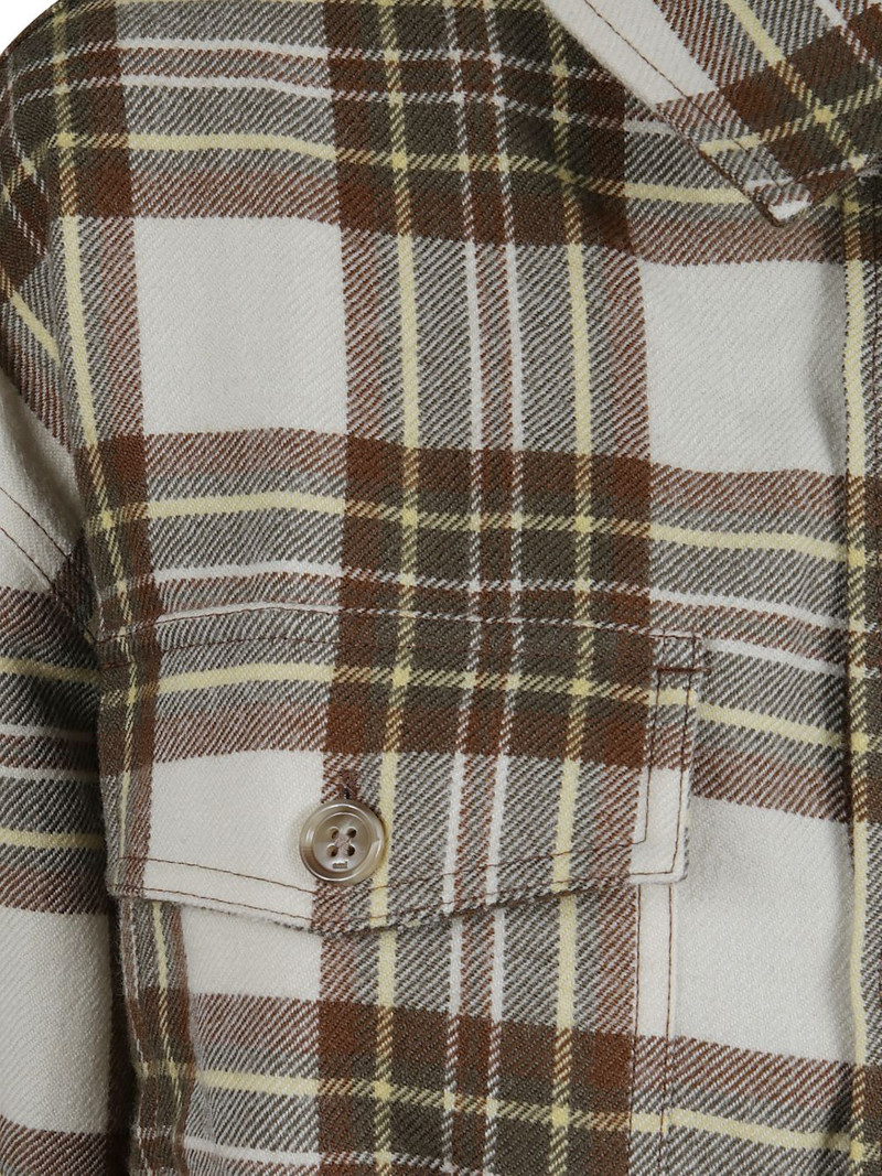 pocket check-pattern shirt 3