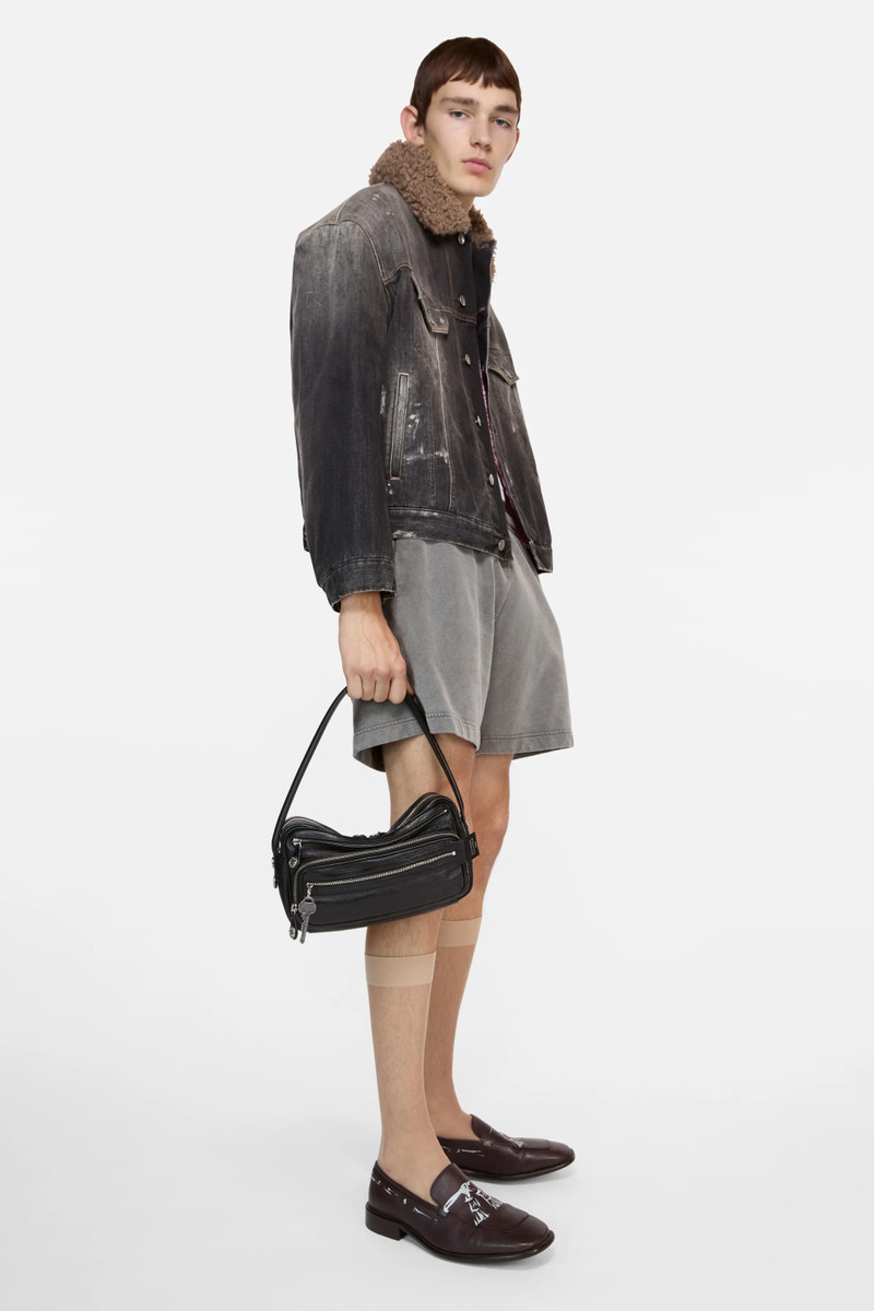 Acne Studios Camero Party shoulder bag - Black outlook