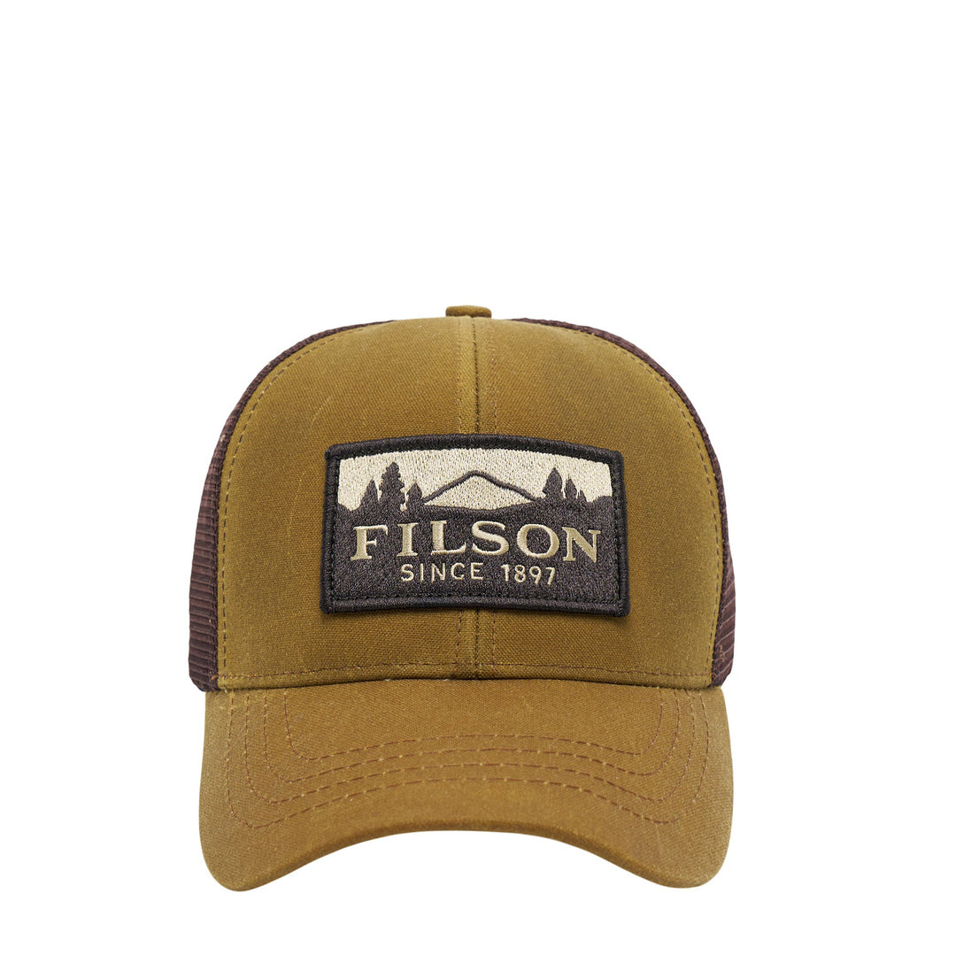 Cotton Oxford Polyester Mesh Hat - 1
