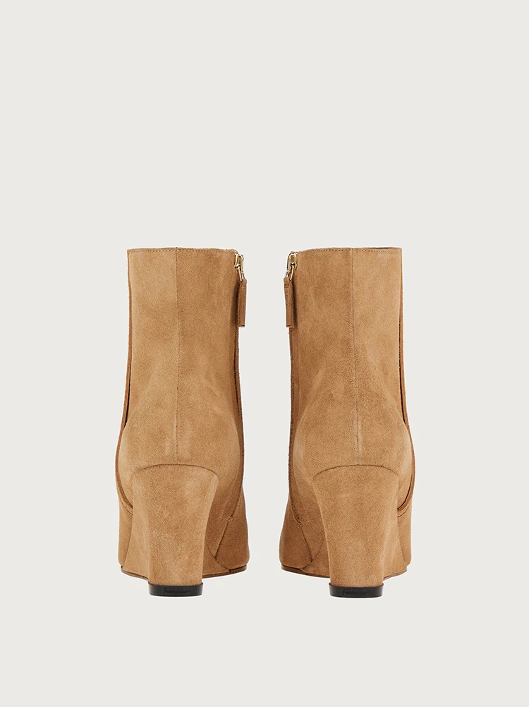 ANKLE BOOT WITH WEDGE HEEL - 5