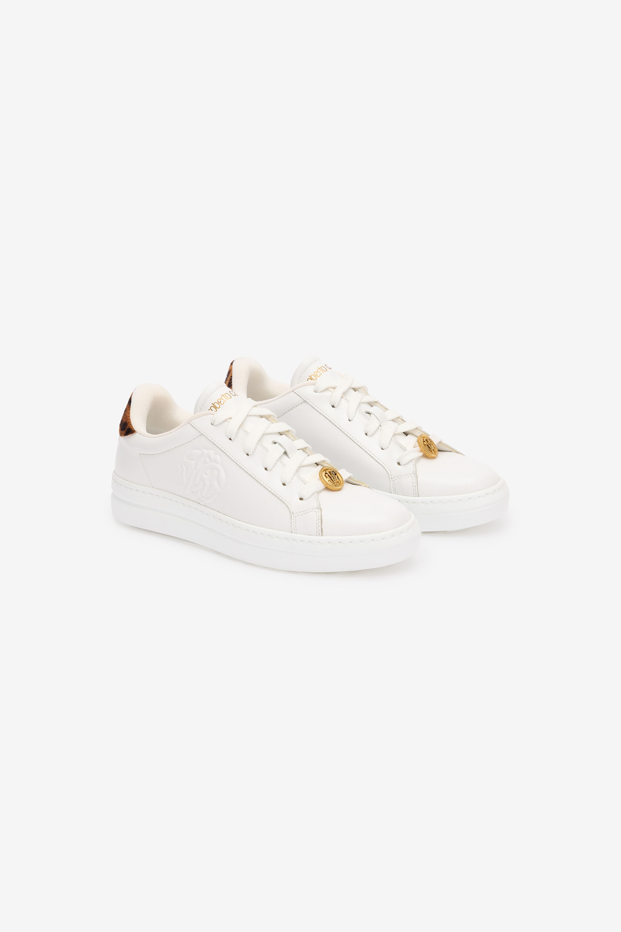 Sneakers With Jaguar Skin Back - 2