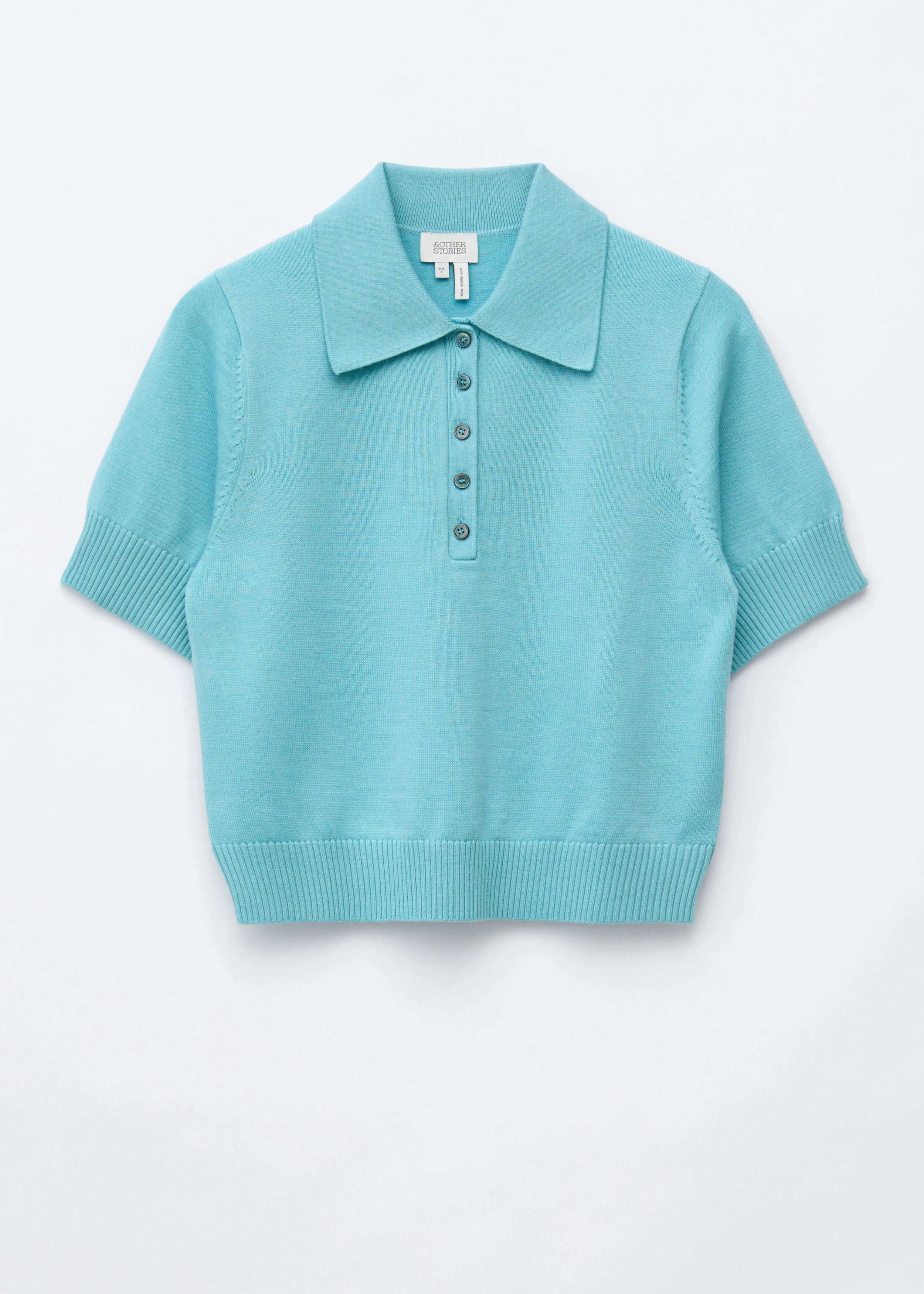 Wool Polo T-Shirt - 1