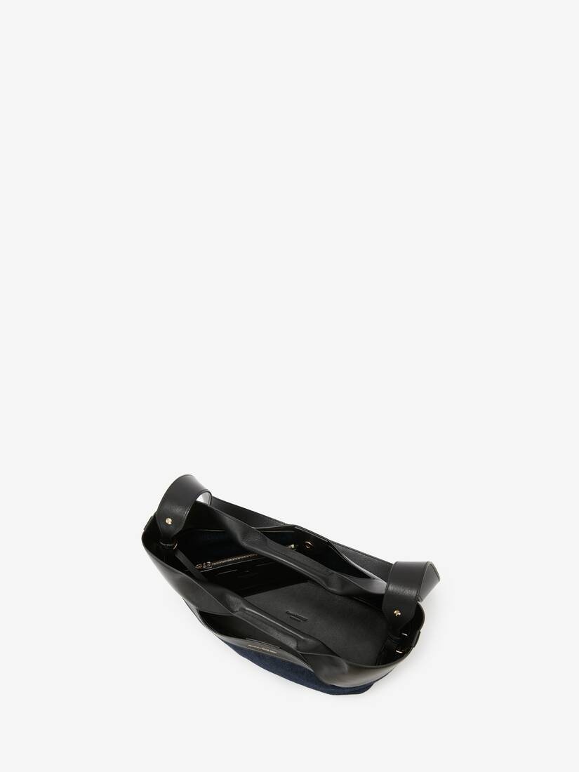 The Bow Small in Denim - 4