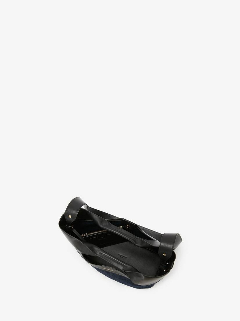 The Bow Small in Denim 4