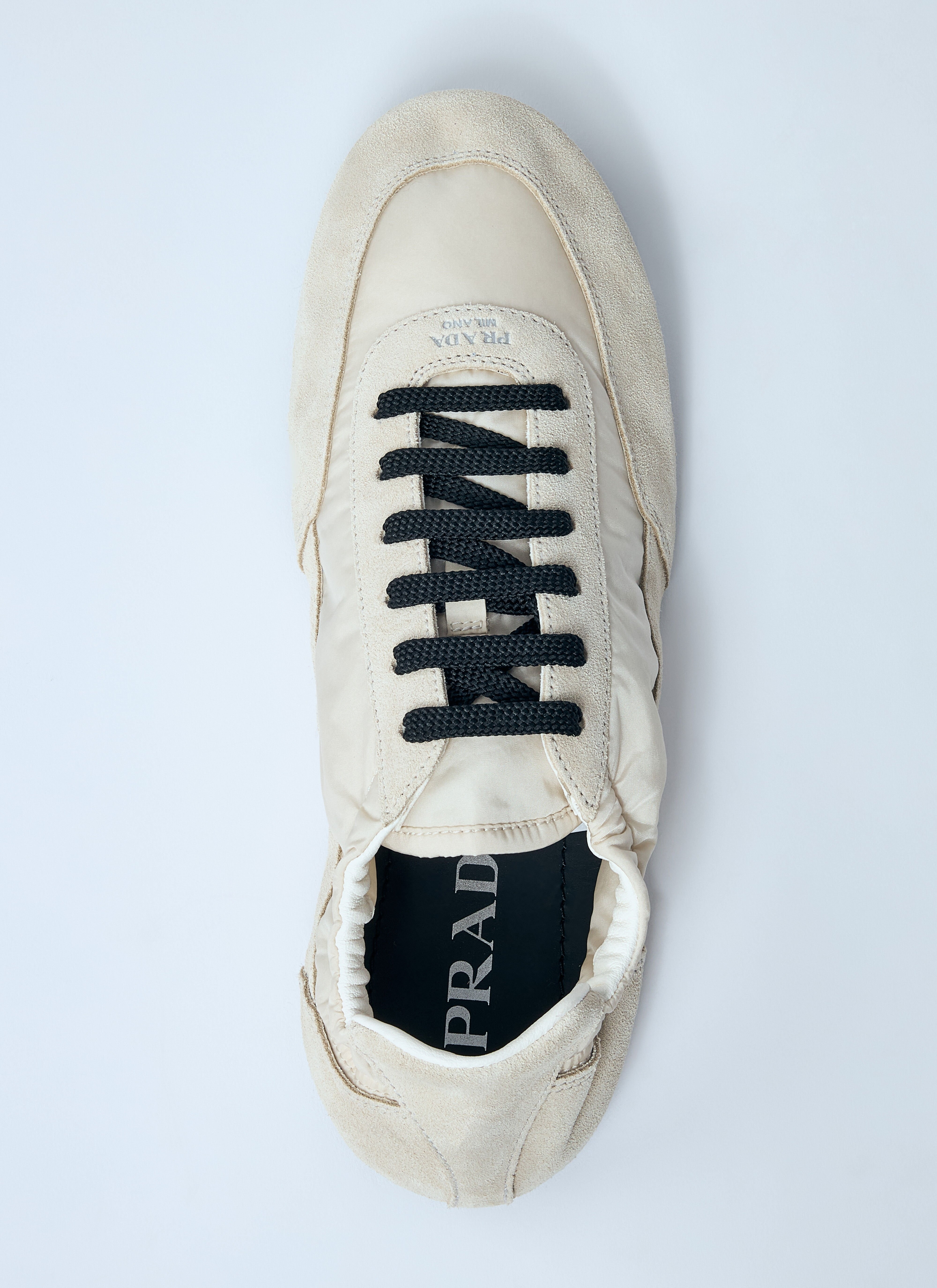 Collapse Re-Nylon And Suede Sneakers - 5