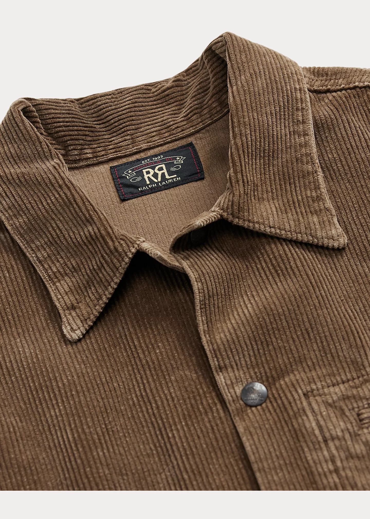Repaired Corduroy Overshirt - 3