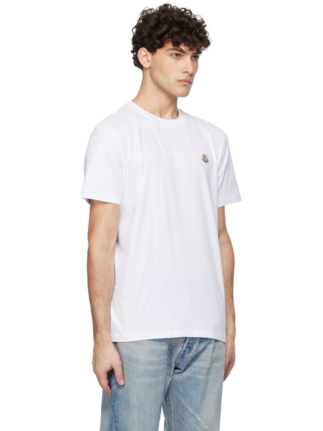 Three-Pack Multicolor Logo Patch T-shirts - 5