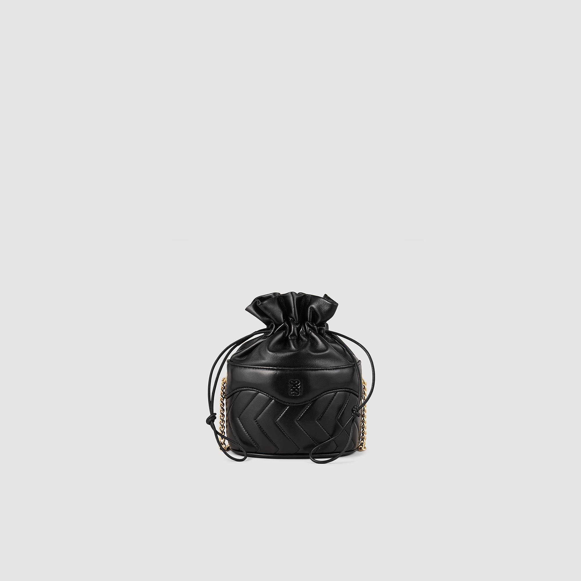 LE BONBON QUILT LEATHER BUCKET BAG 2