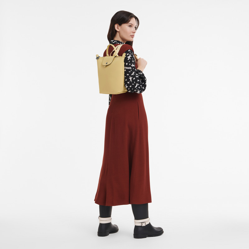 Longchamp Le Pliage Xtra S Backpack Wheat - Leather outlook